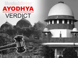 Read more about the article AYODHYA VERDICT
